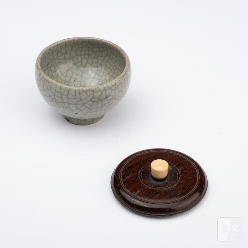    明 哥釉青釉杯 - 图5